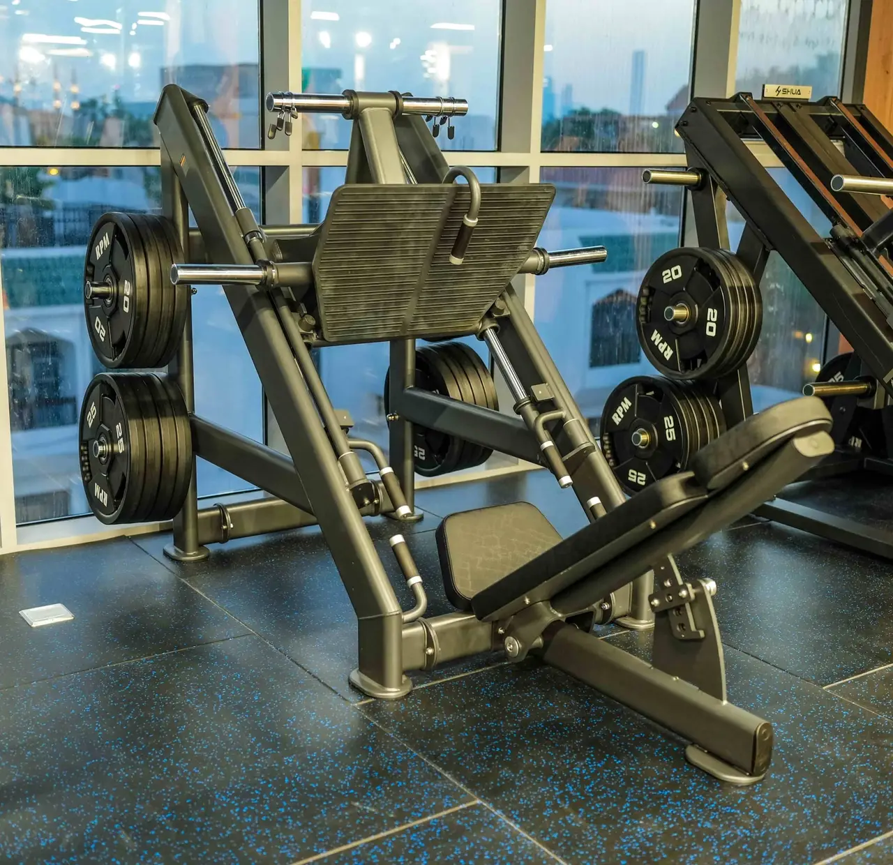 Hack squat · leg press · belt squat